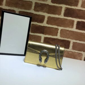 Shiny Leather Shoulder Bag