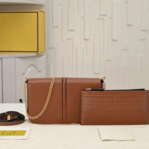 Brown Leather Messenger Bag