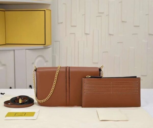 Brown Leather Messenger Bag
